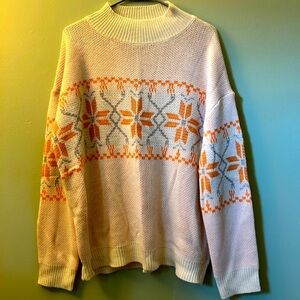 Vintage Style Winter Sweater